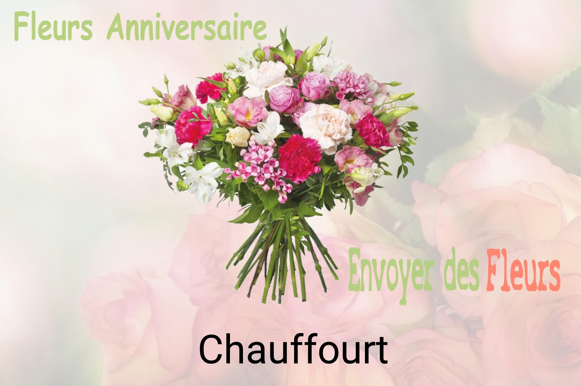 Bouquet de fleurs d’anniversaire livré à Chauffourt