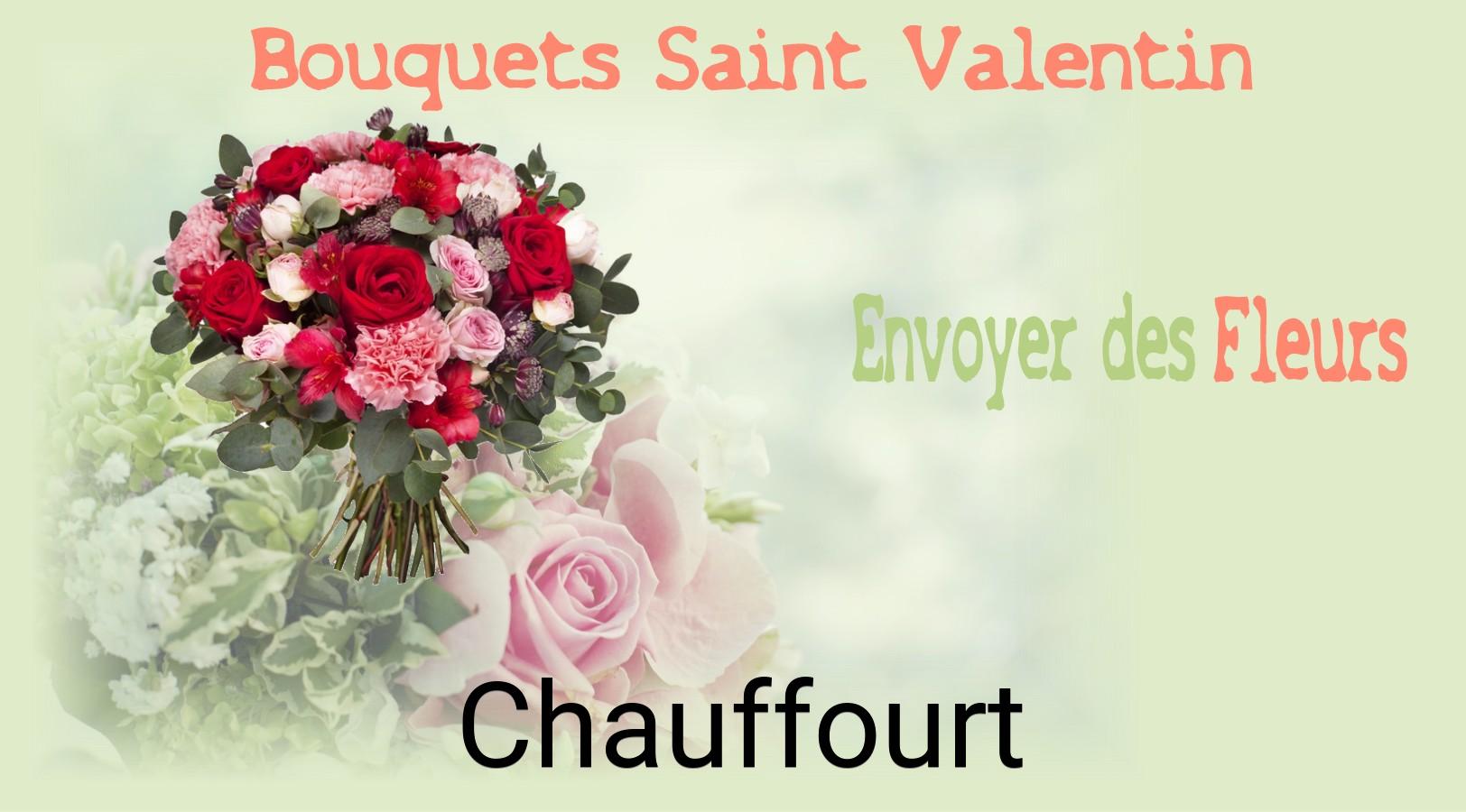 Roses de Saint-Valentin livrées à Chauffourt